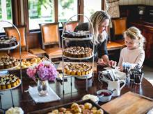 Afternoon tea - freshly baked at the farm